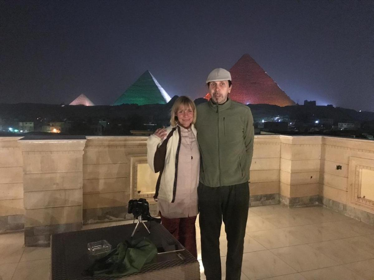 Hussien Lotus Pyramids View Otel Kahire Dış mekan fotoğraf
